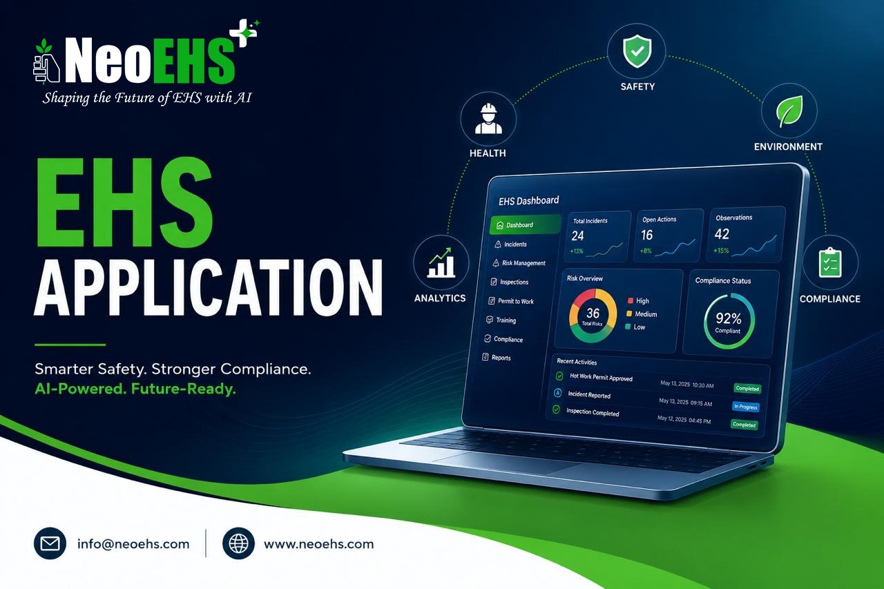 AI-powered EHS application for workplace safety and compliance management